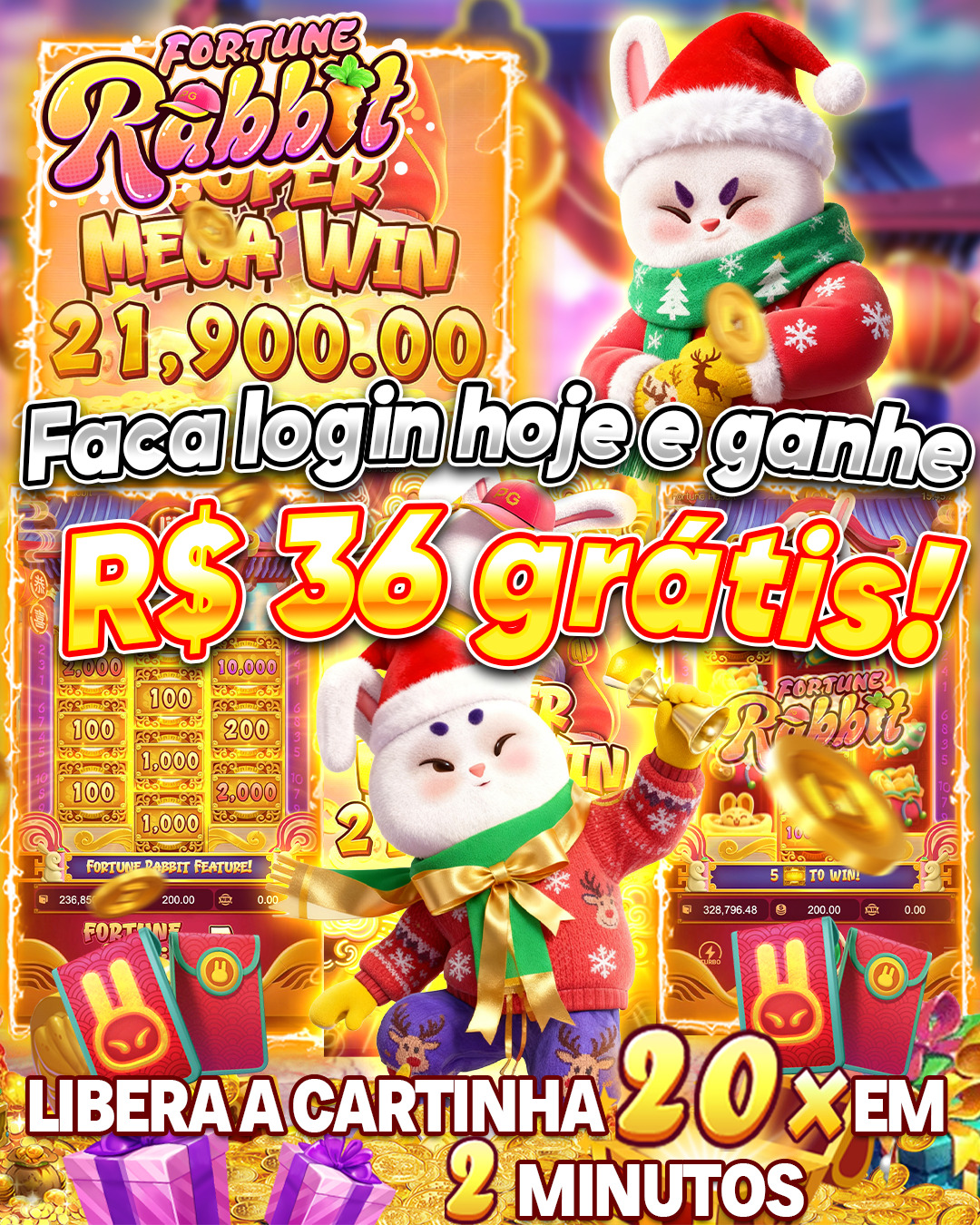 fortune rabbit banca de 100 