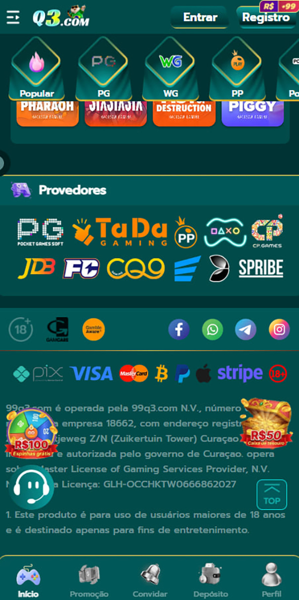 roleta de brinde 